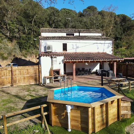 Casa Rural Can Ricos - El Mirador Del Montseny Vallgorguina Exteriér fotografie
