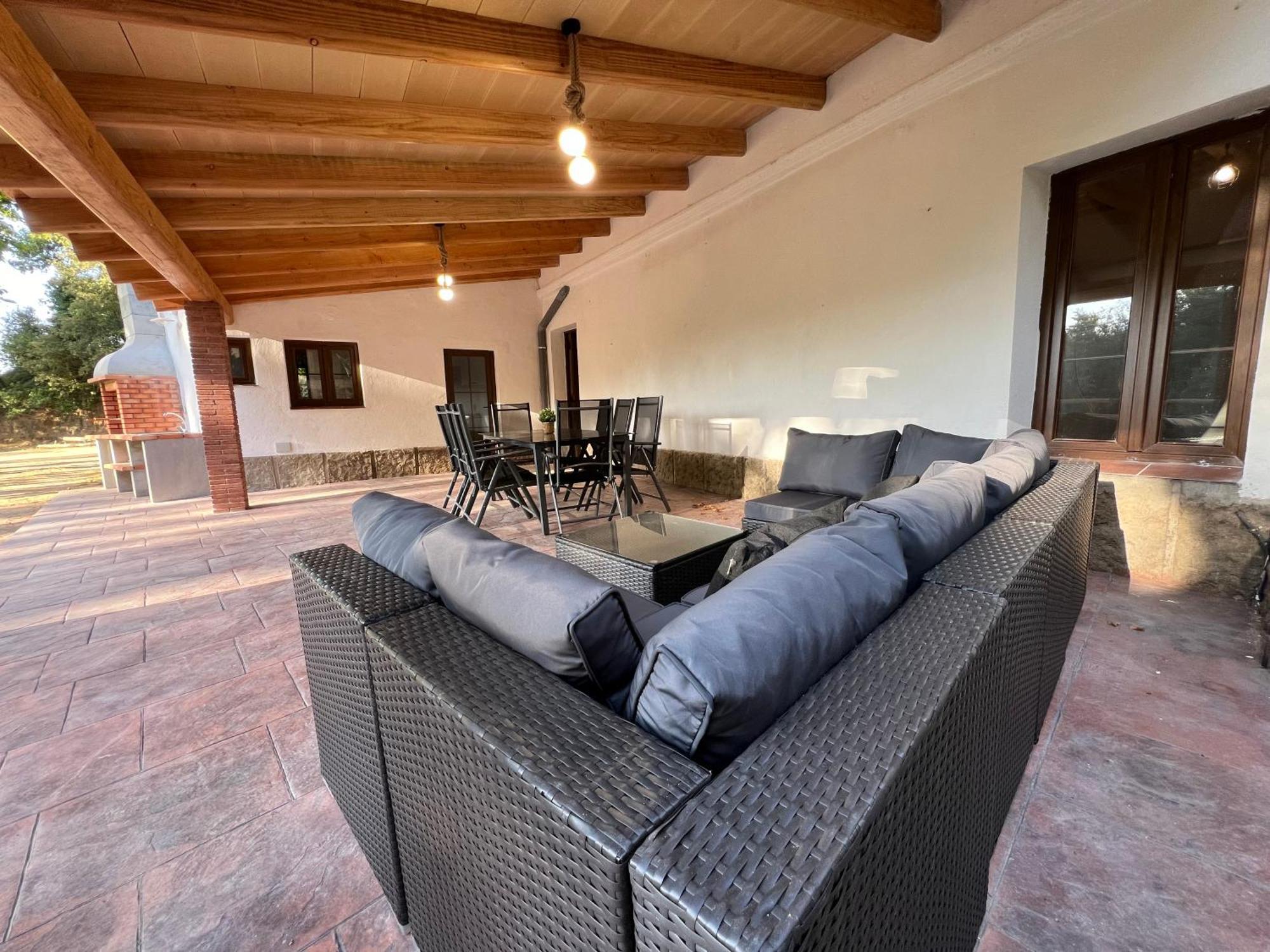 Casa Rural Can Ricos - El Mirador Del Montseny Vallgorguina Exteriér fotografie