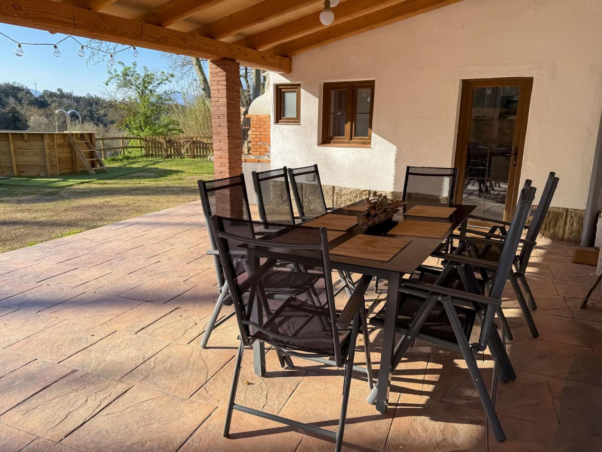 Casa Rural Can Ricos - El Mirador Del Montseny Vallgorguina Exteriér fotografie
