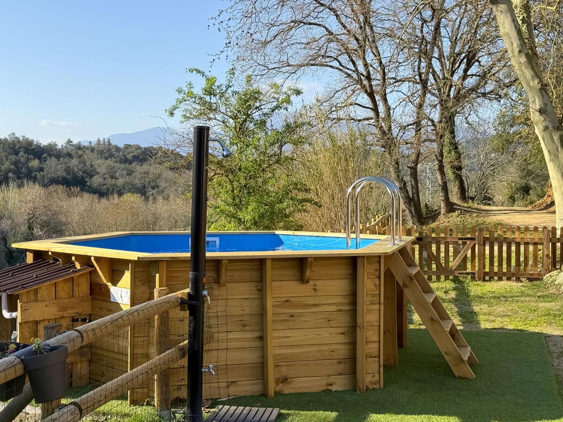 Casa Rural Can Ricos - El Mirador Del Montseny Vallgorguina Exteriér fotografie