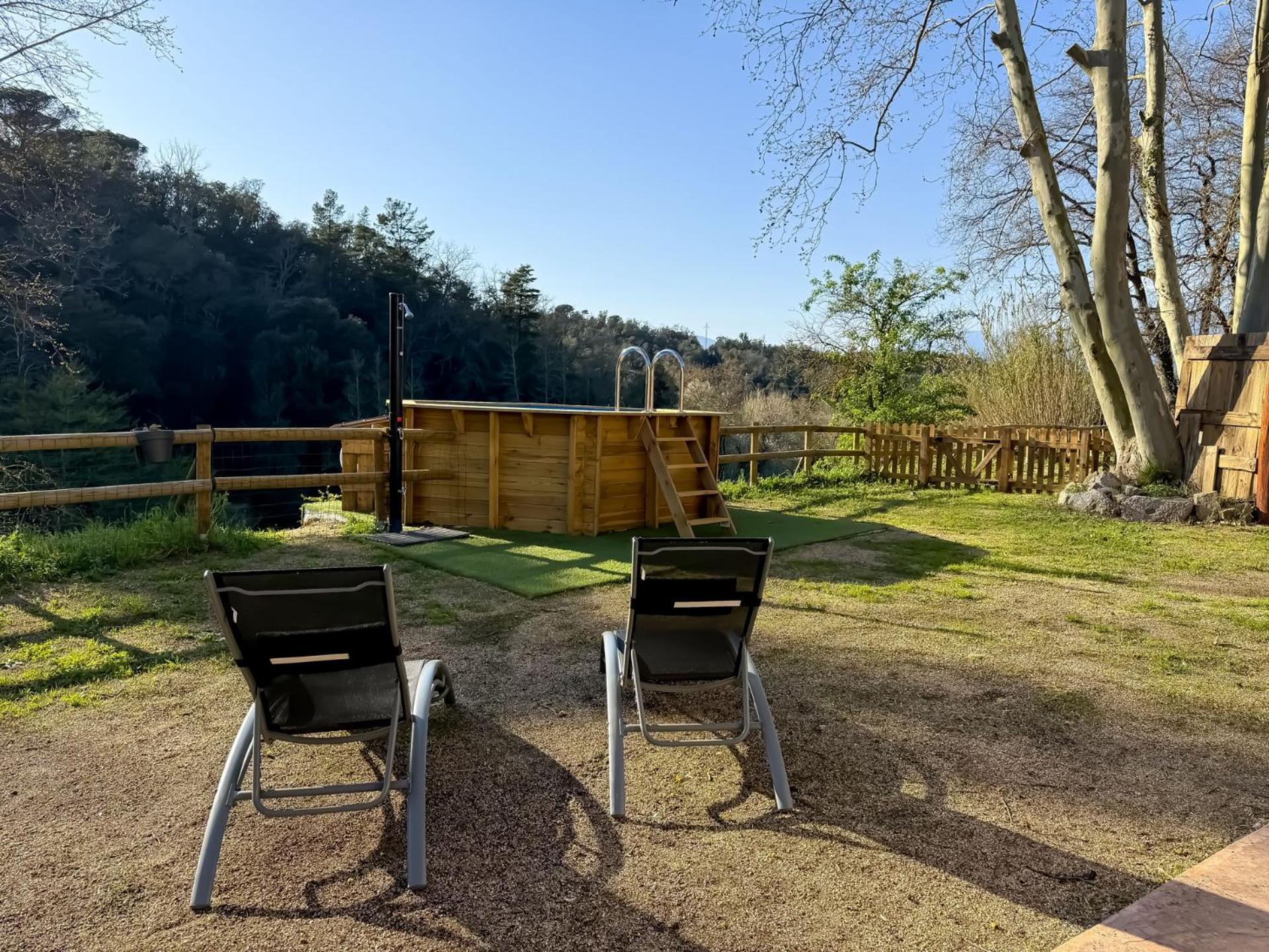 Casa Rural Can Ricos - El Mirador Del Montseny Vallgorguina Exteriér fotografie