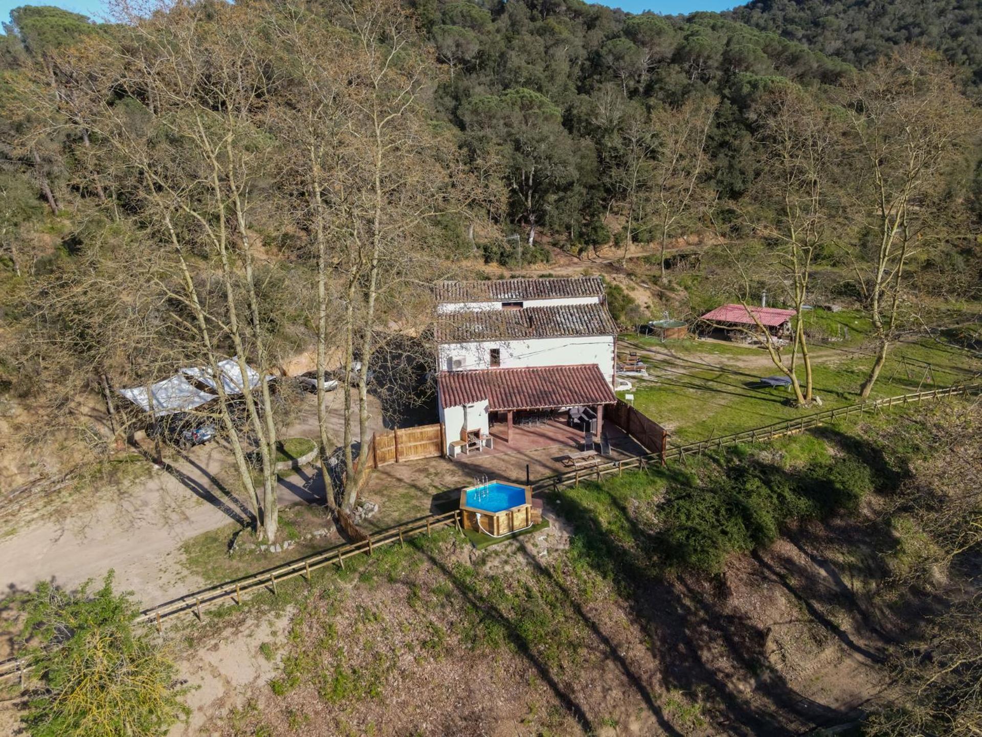 Casa Rural Can Ricos - El Mirador Del Montseny Vallgorguina Exteriér fotografie