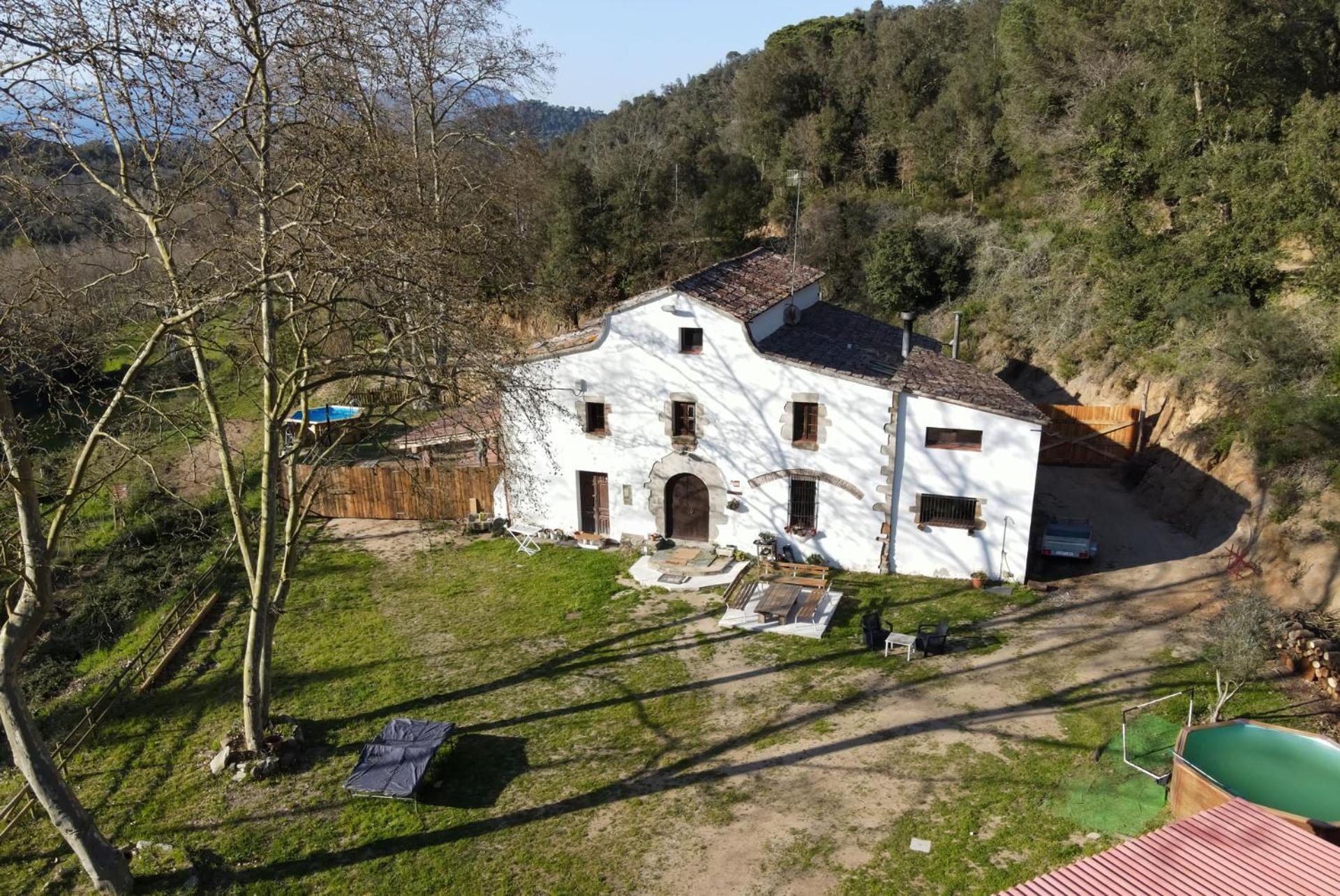 Casa Rural Can Ricos - El Mirador Del Montseny Vallgorguina Exteriér fotografie